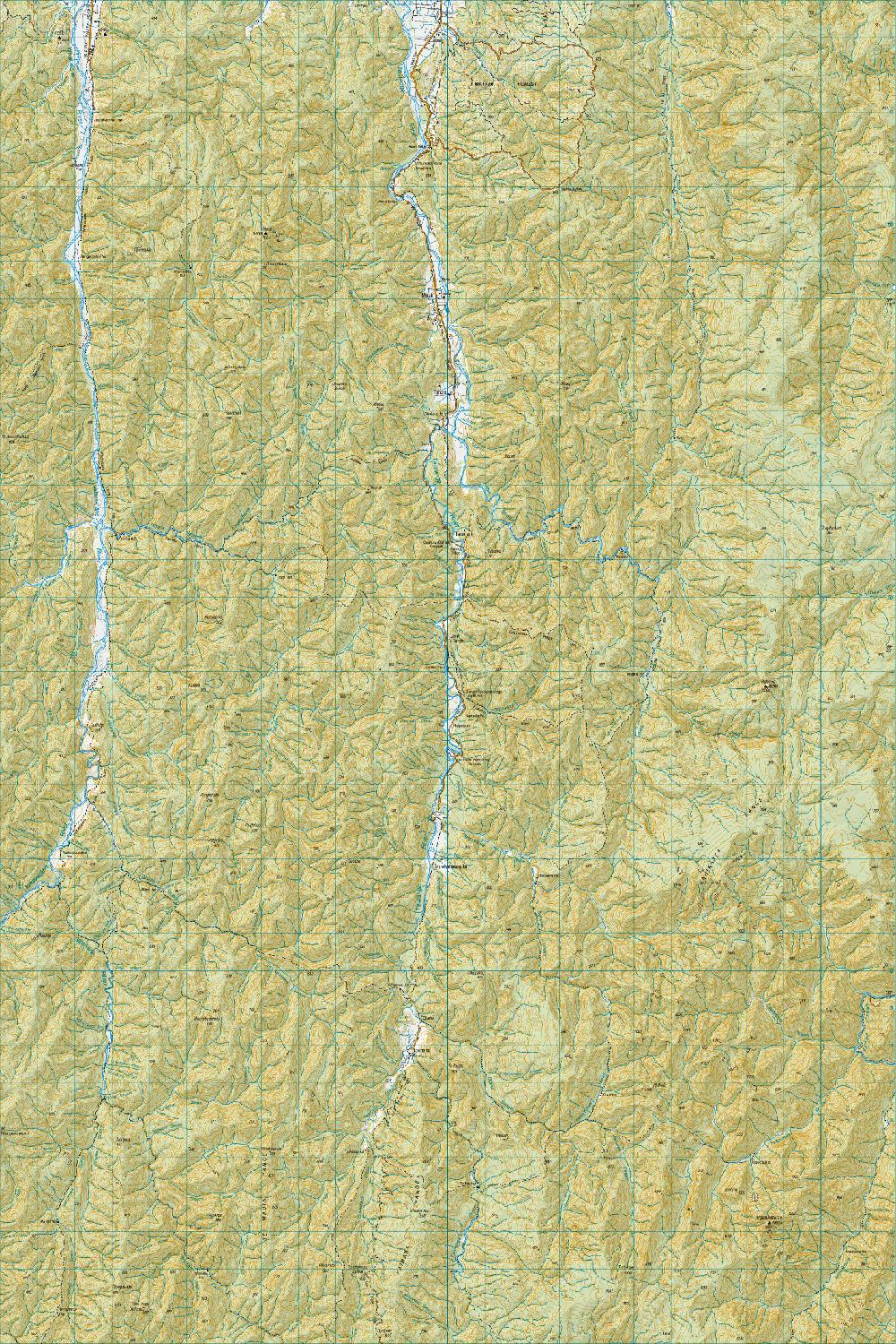 Topo map of Matahi