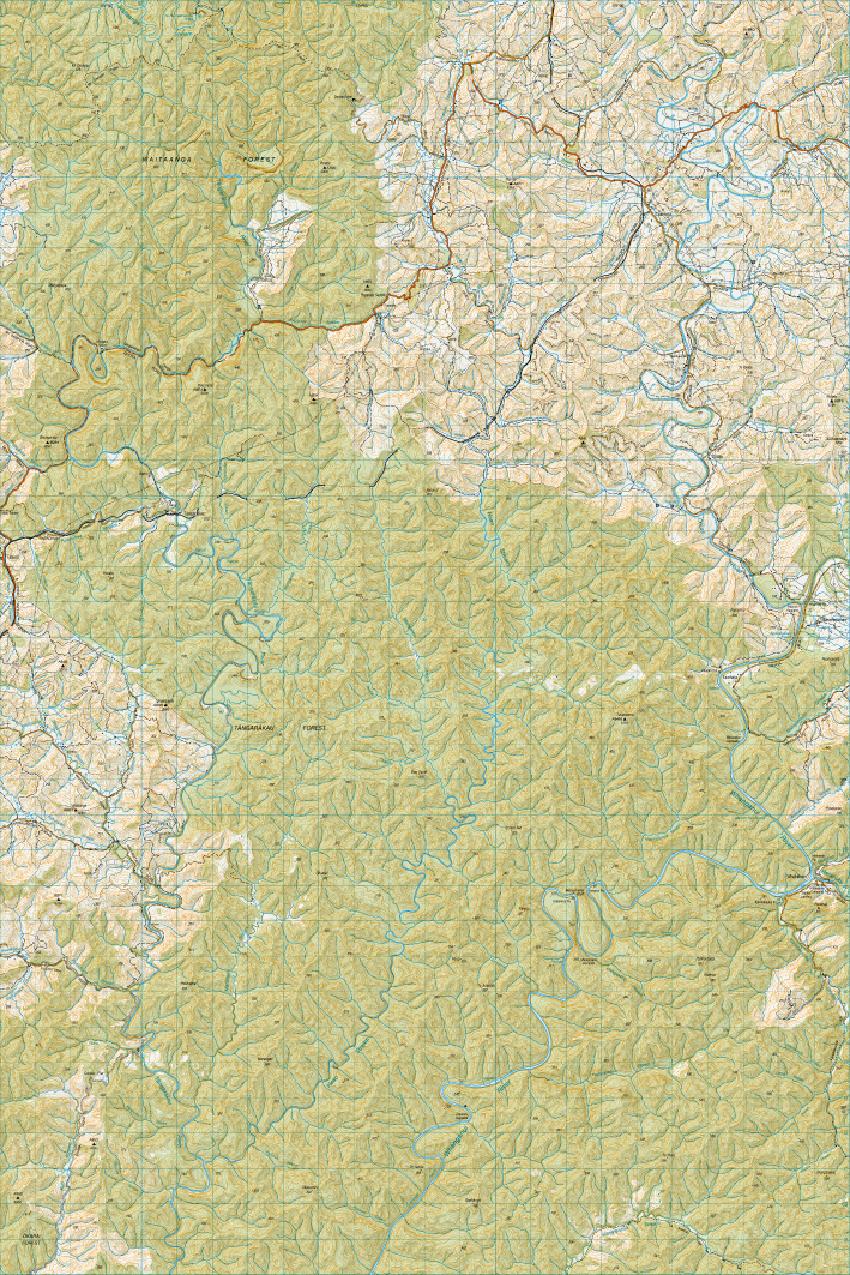 Topo map of Tokirima