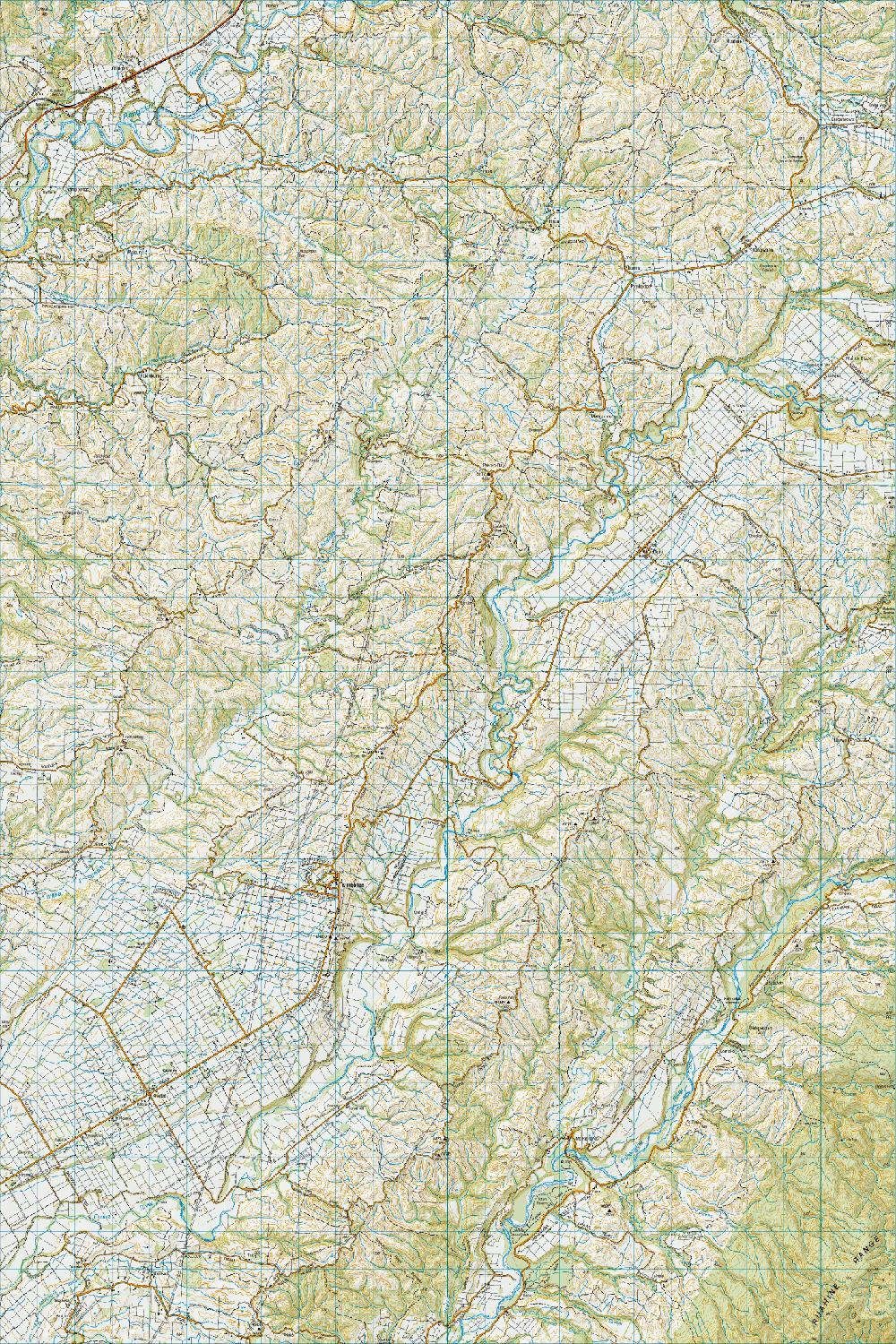 Topo map of Kimbolton