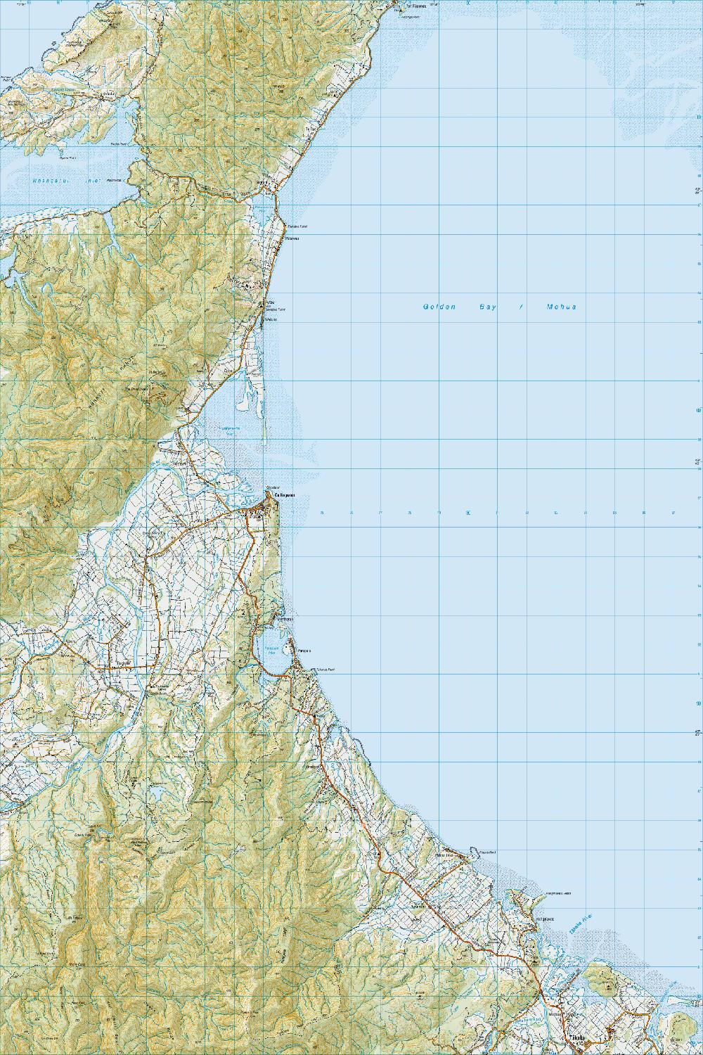 Topo map of Collingwood