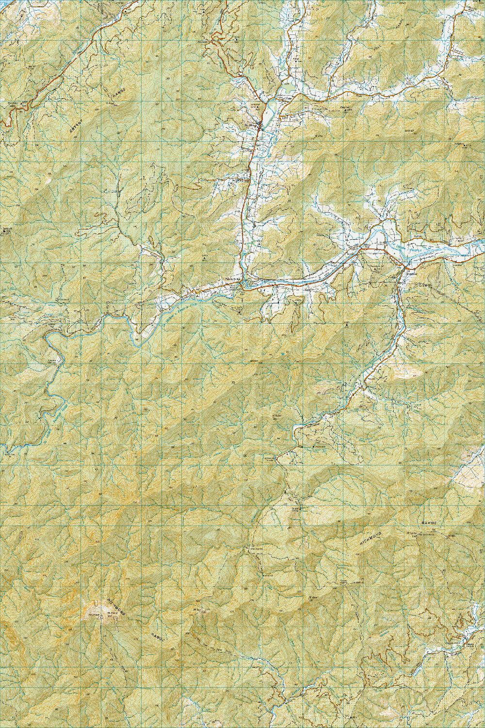 Topo map of Rai Valley