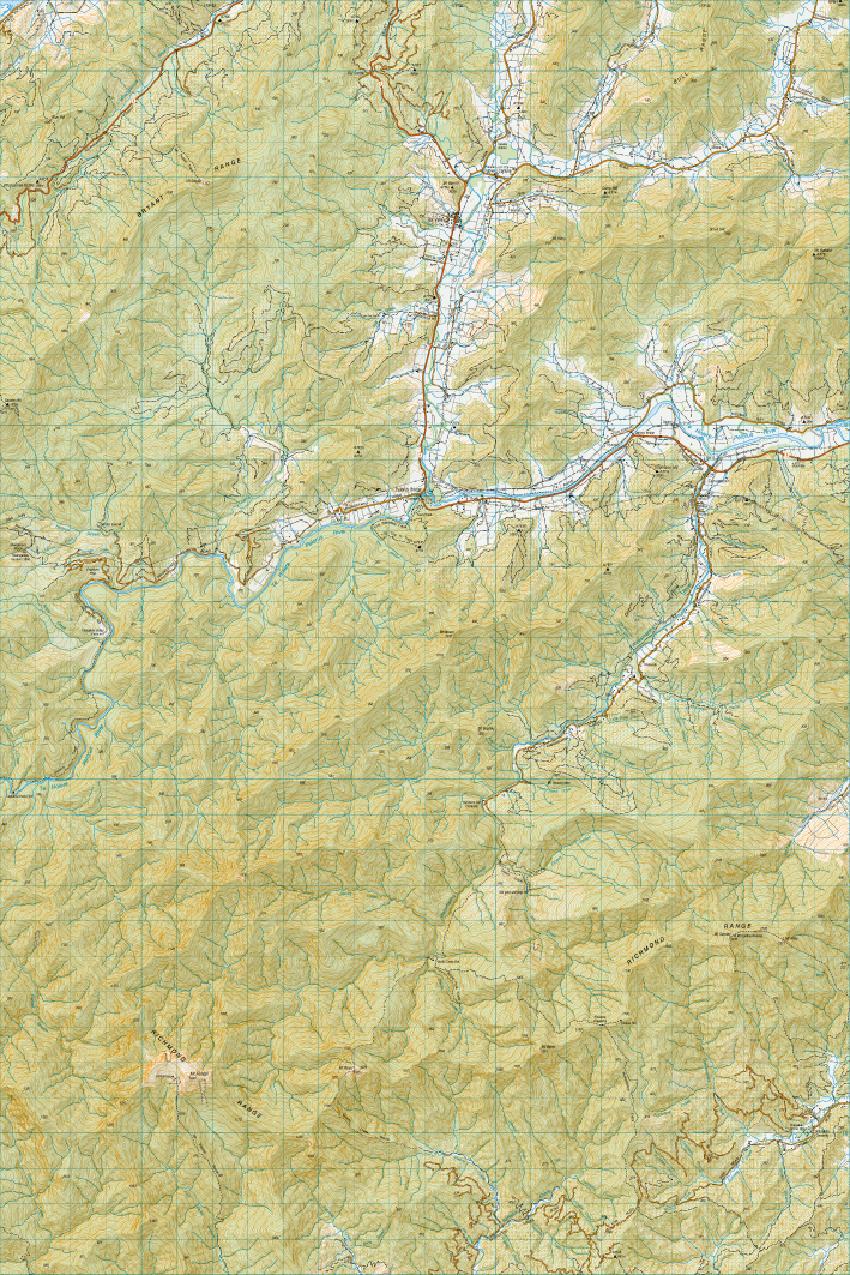 Topo map of Rai Valley