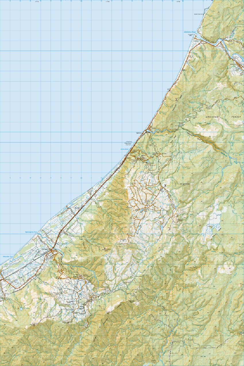 Topo map of Granity