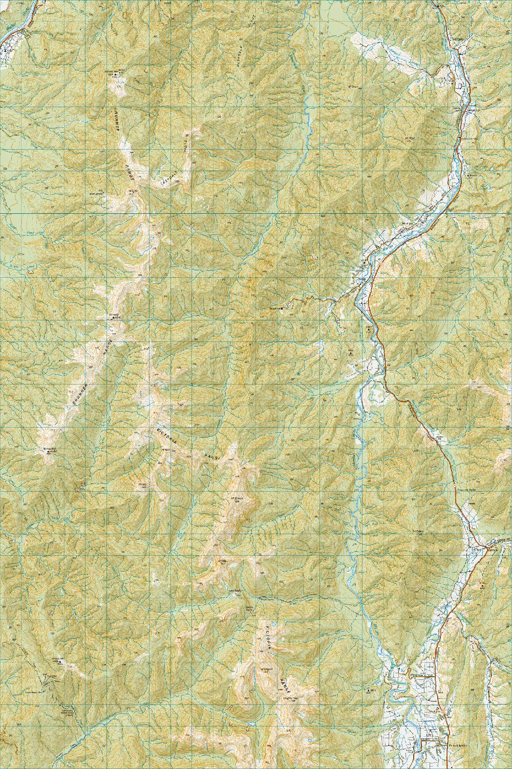 Topo map of Shenandoah