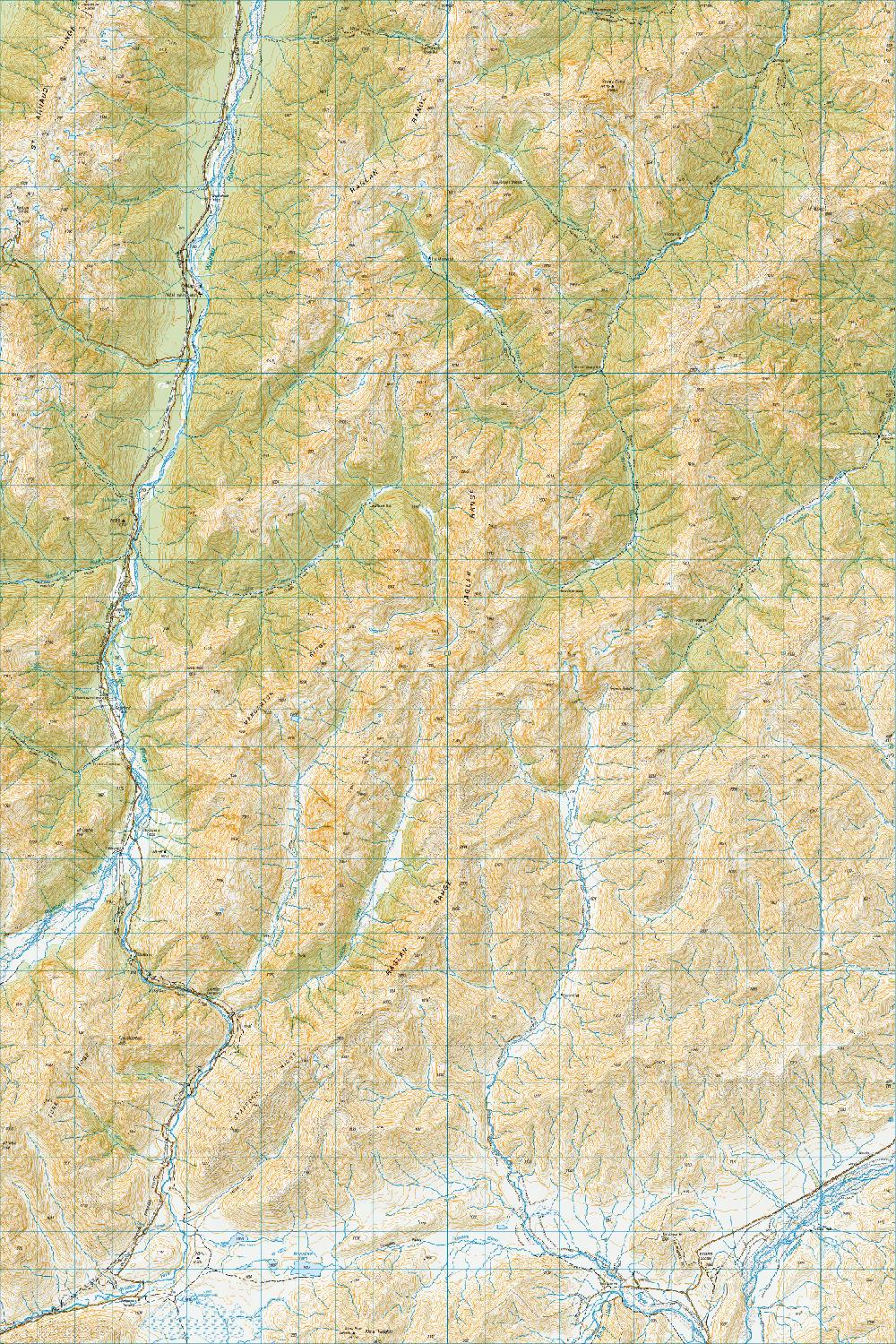 Topo map of Severn