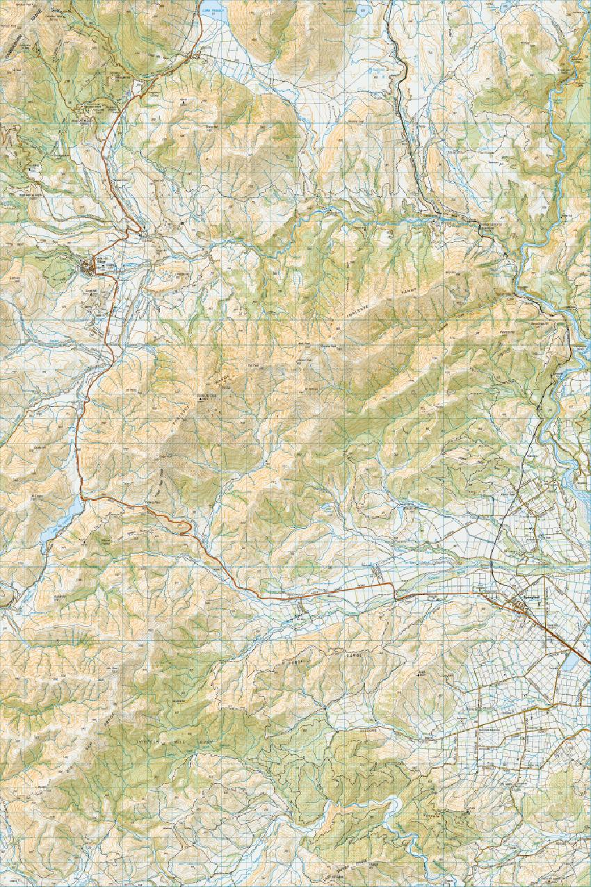 Topo map of Springfield