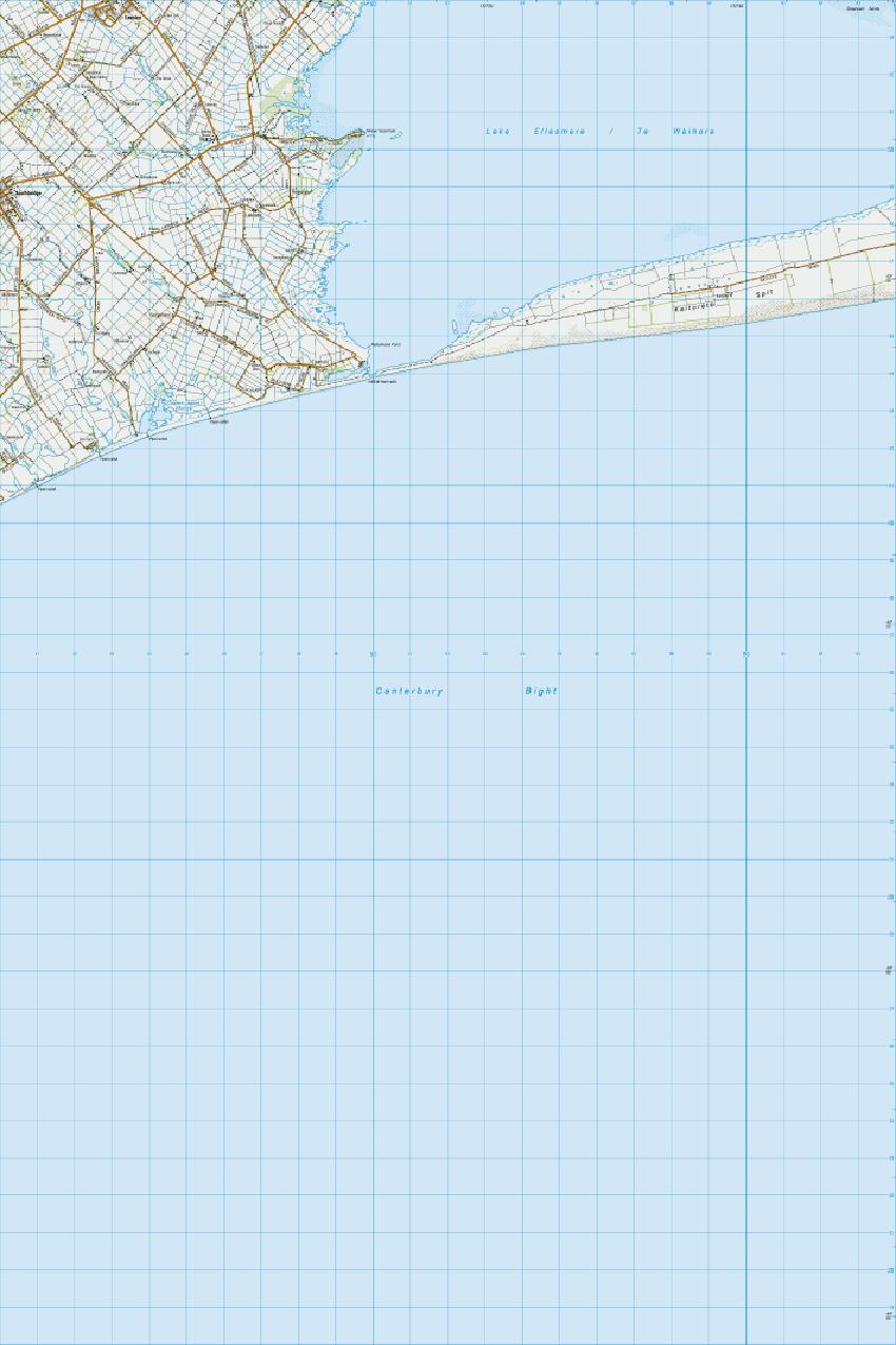 Topo map of Fishermans Point