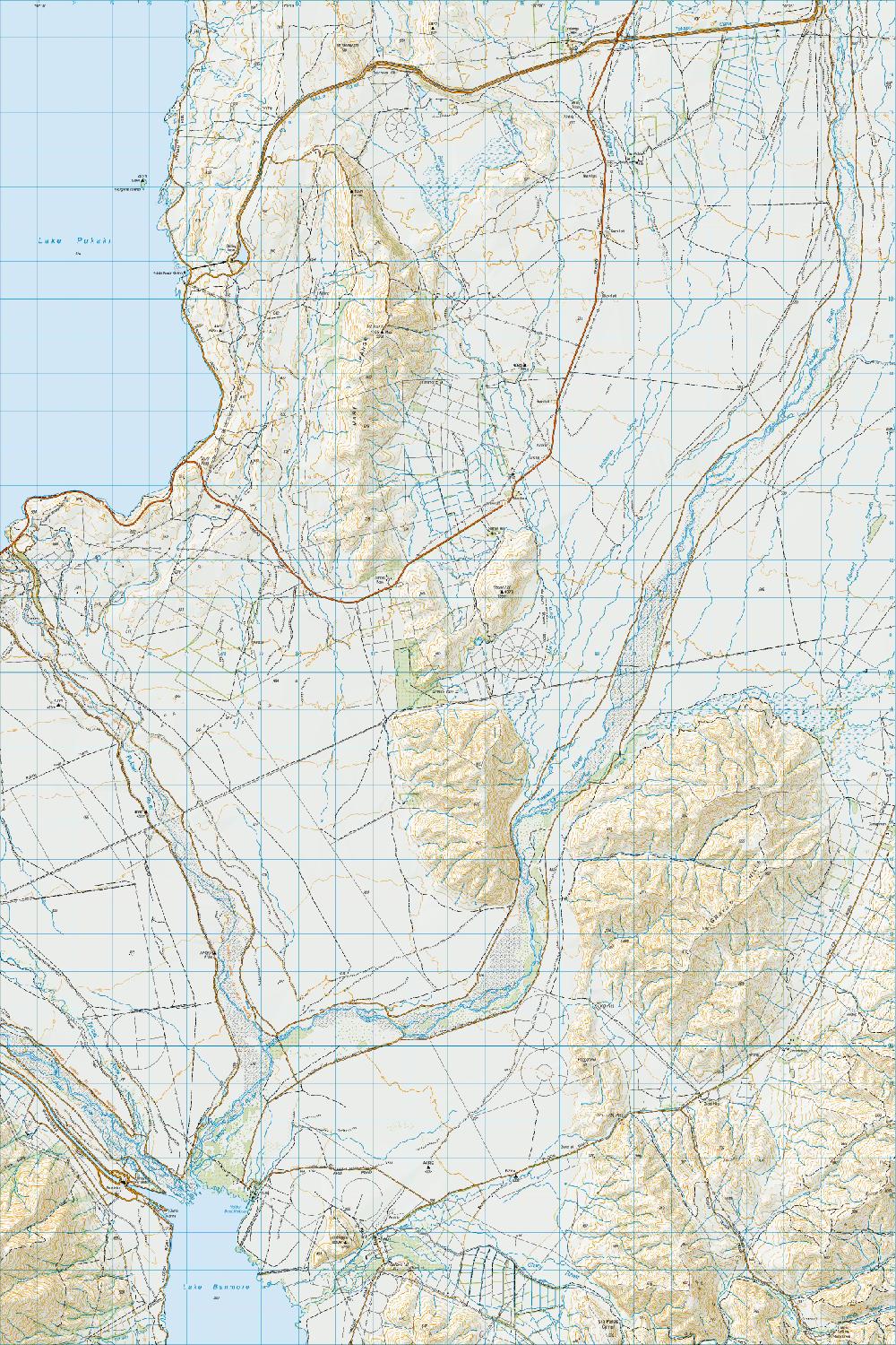 Topo map of Dover Pass