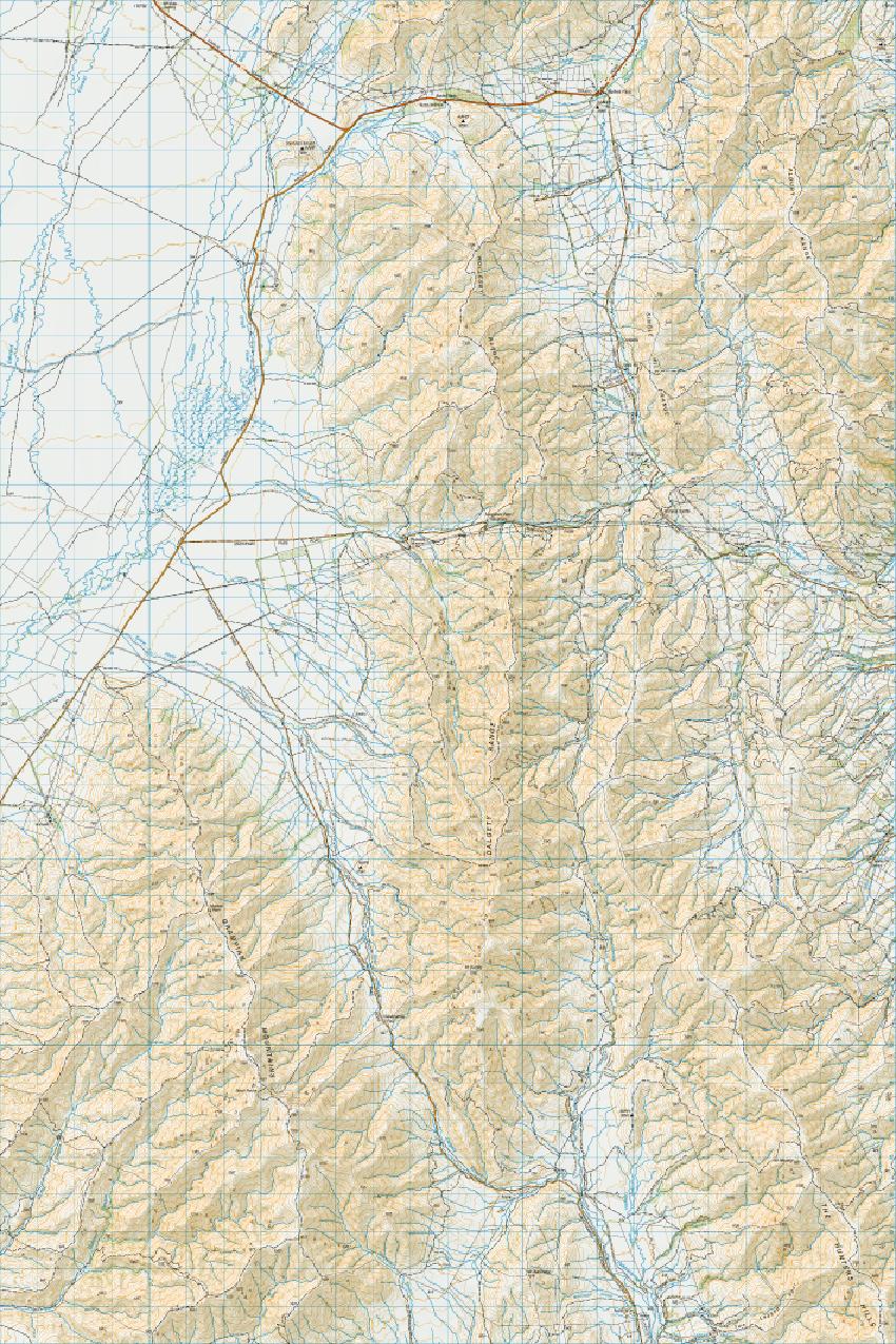 Topo map of Burkes Pass