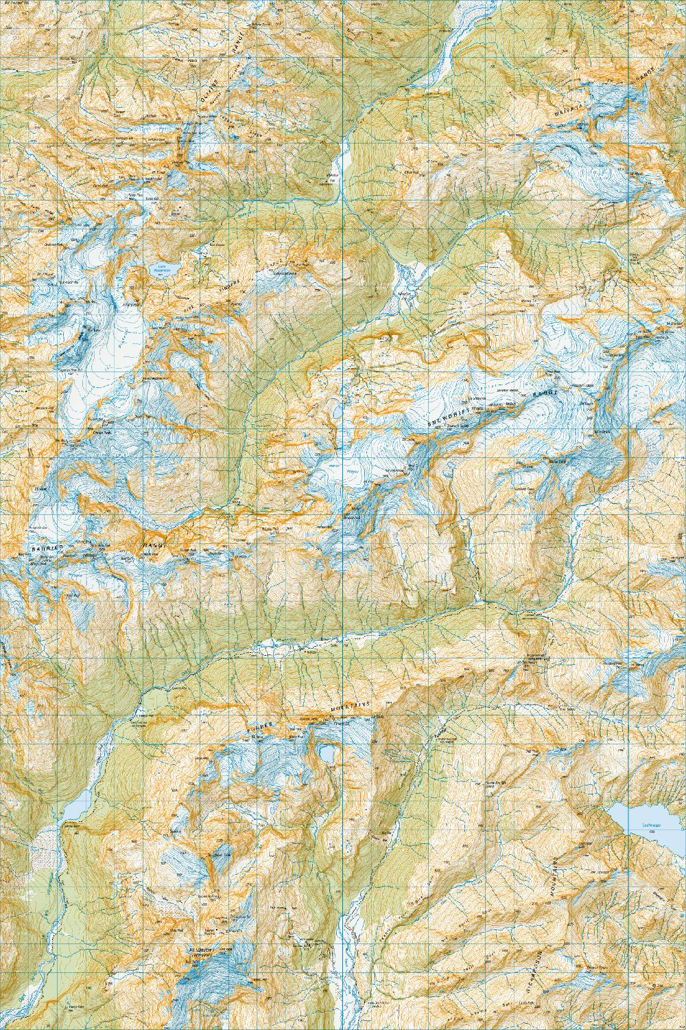 Topo map of Lake Williamson