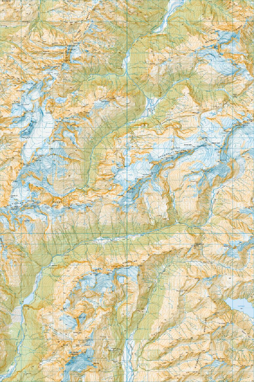 Topo map of Lake Williamson