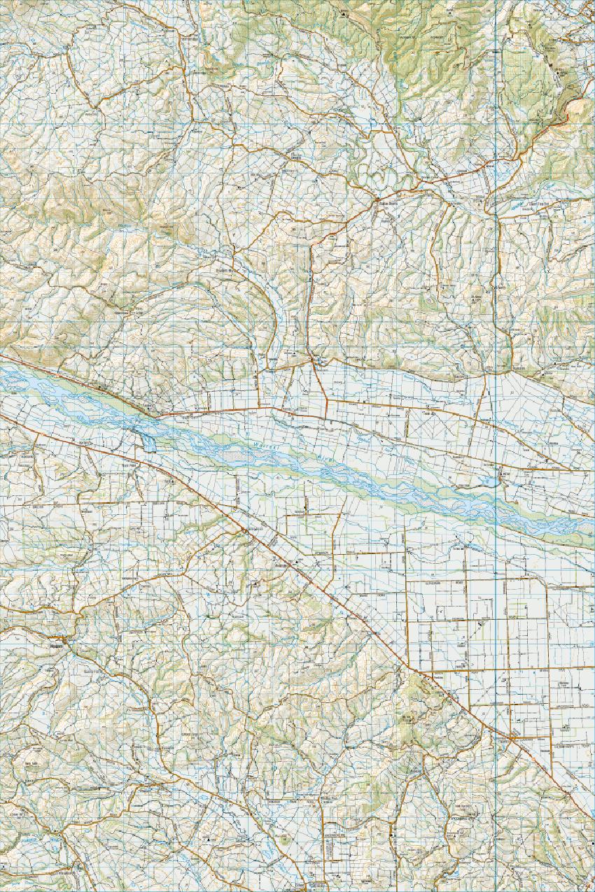 Topo map of Ikawai