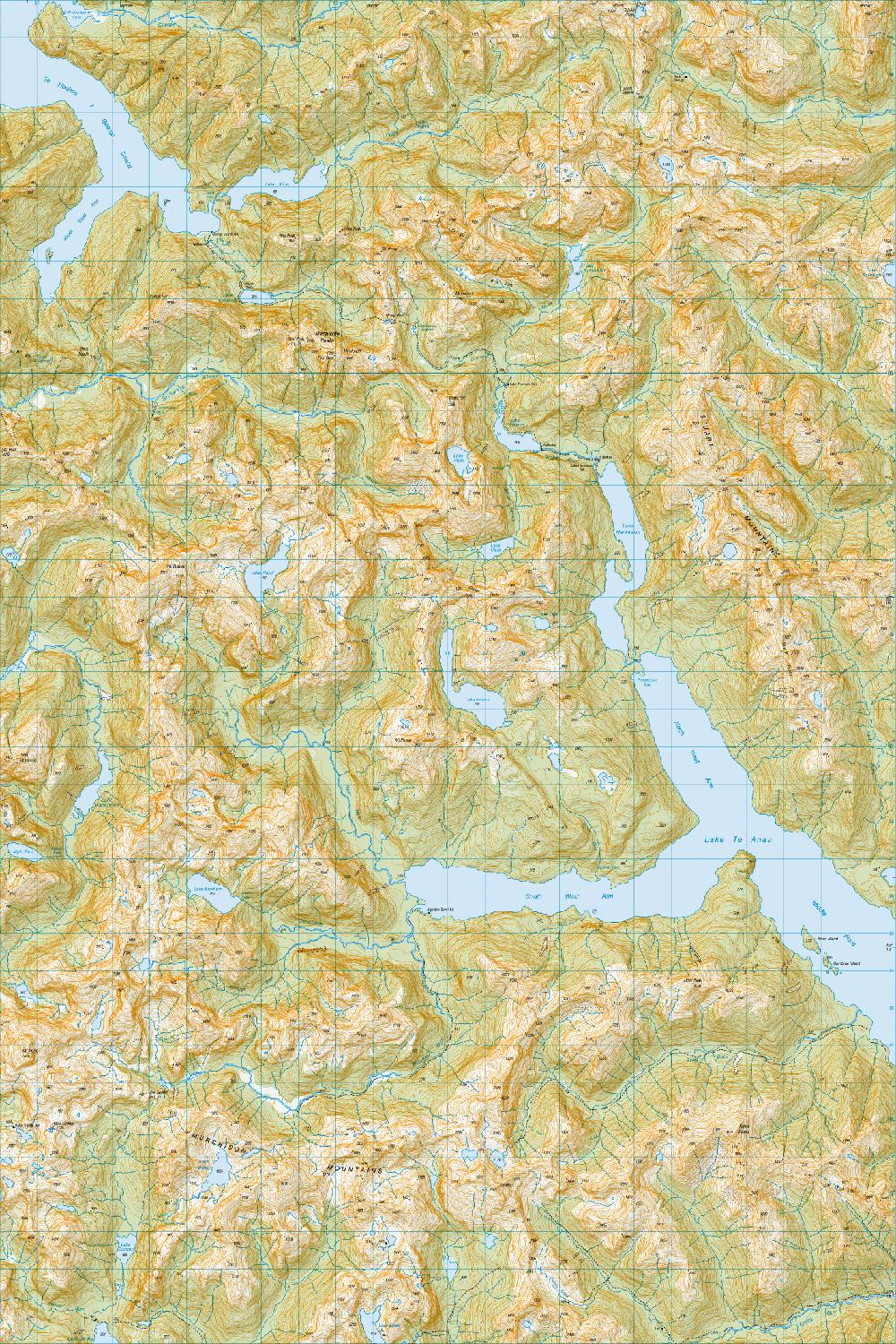 Topo map of North West Arm