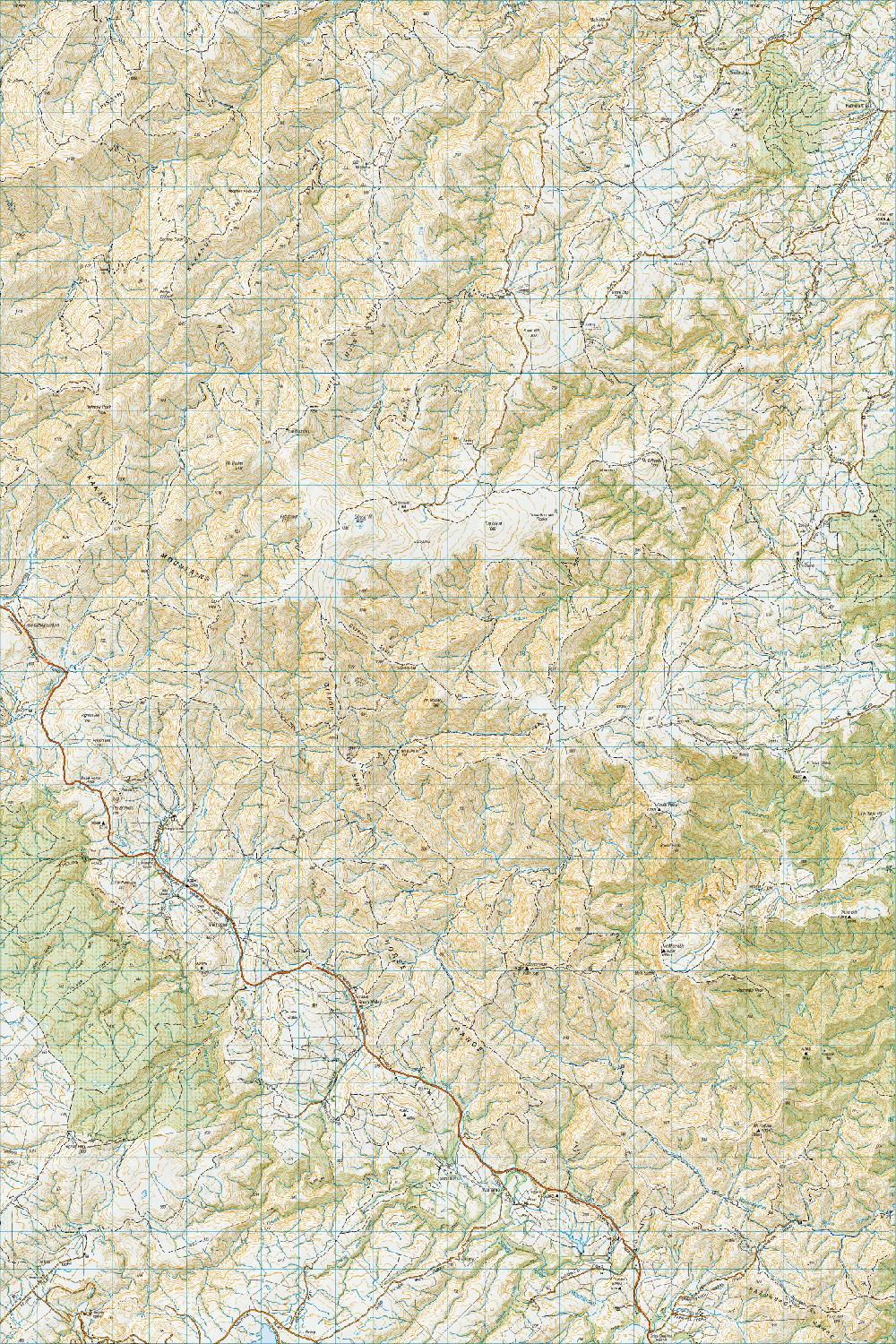 Topo map of Morrisons