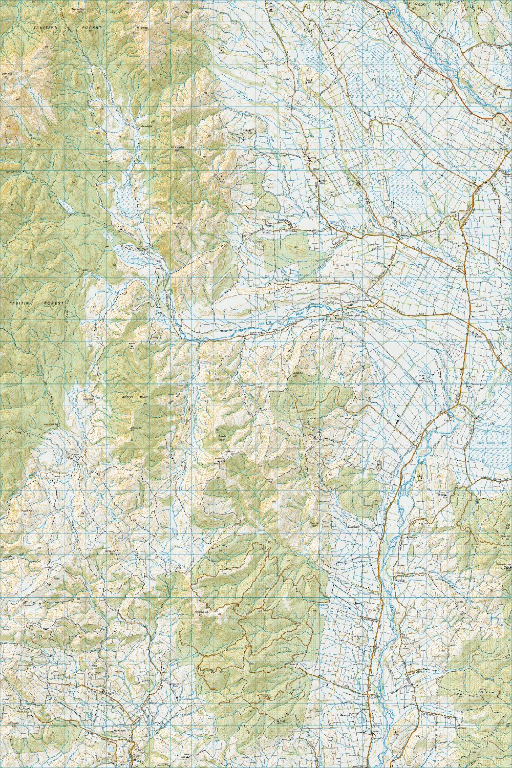 Topo map of Avondale