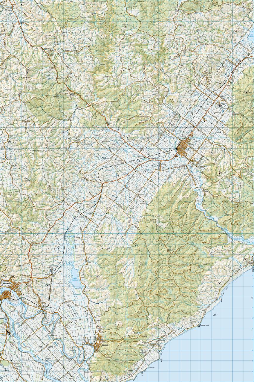 Topo map of Milton