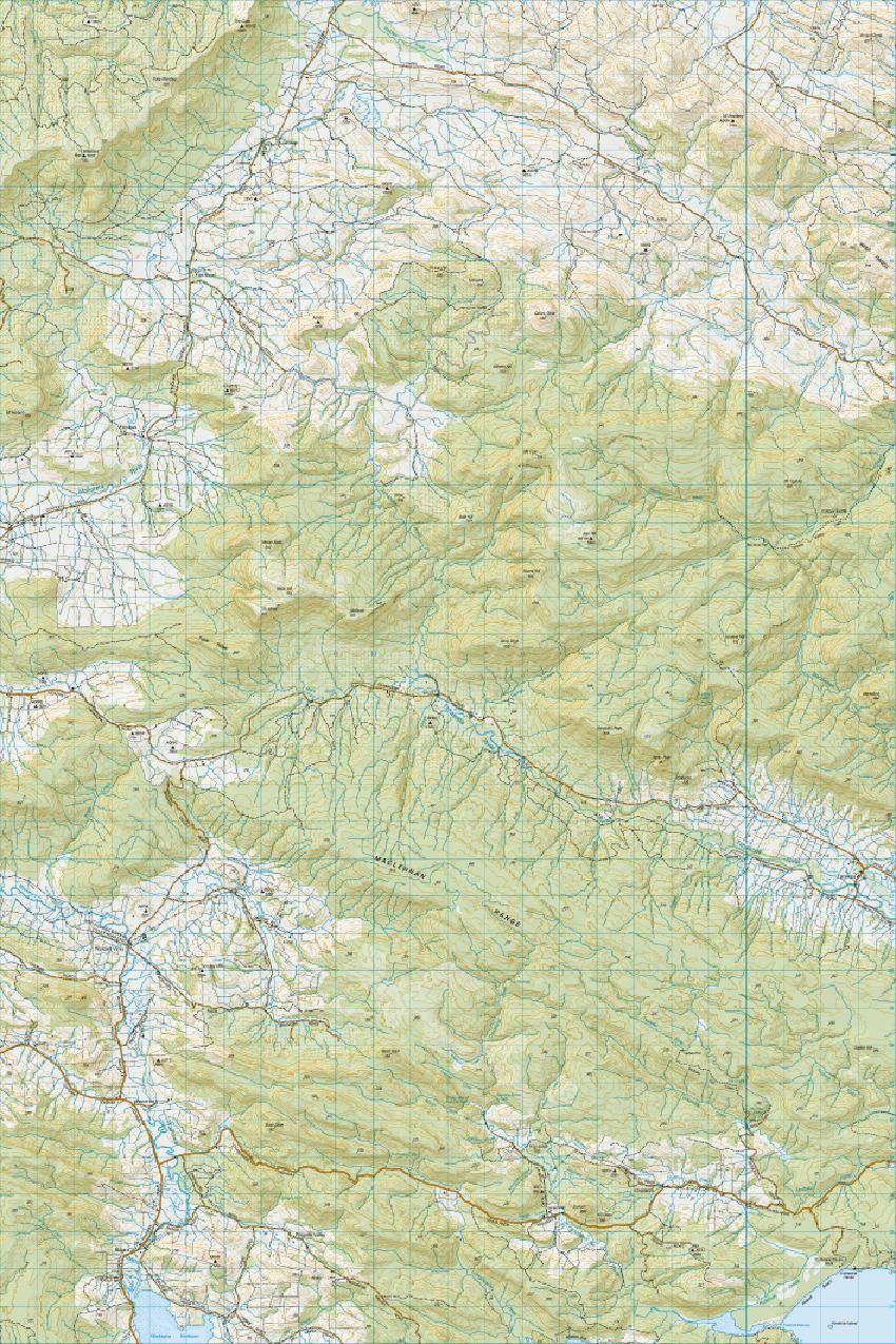Topo map of Chaslands