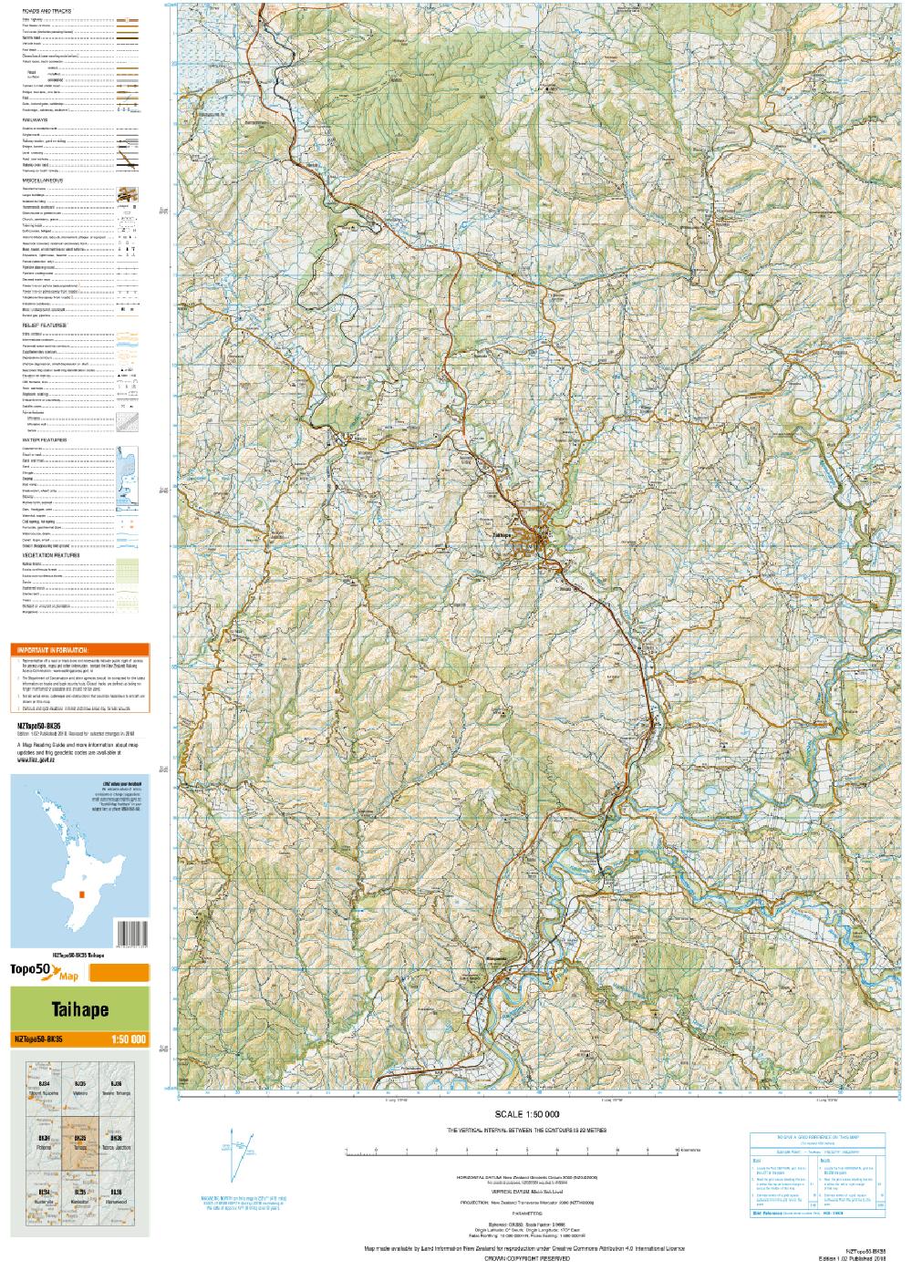 Taihape Map